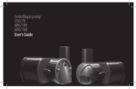 Centrifugal pump 250/70 400/100 600/160 User's Guide