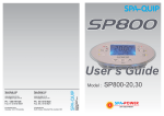 SP800 User Guide v7.cdr - Spa-Quip