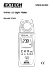 USER GUIDE White LED Light Meter Model LT40