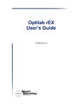 Optilab rEX User's Guide