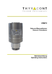 Vakuum Messumformer Vacuum Transducer Betriebsanleitung