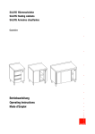 Betriebsanleitung Operating Instructions Mode d`Emploi