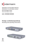 Montage- und Bedienungsanleitung Mounting and