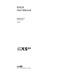 EXS24 User Manual