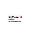 SigMaker 3 for Windows User Manual, German