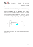 Datasheet for sb2 Recommendations: Please