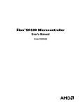 Élan™SC520 Microcontroller User's Manual