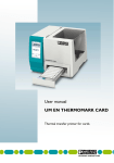 User manual UM EN THERMOMARK CARD