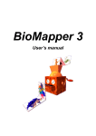 Biomapper 3 user's manual