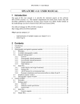 SPLATCHE v1.1 User Manual - Population Genetics CMPG Lab