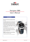 Navigator 3000 User's Manual