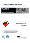 RAMMS::ROCKFALL User Manual