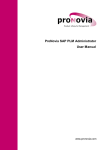 User Manual - ProNovia AG