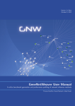 GeneNetWeaver User Manual