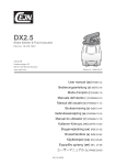 User manual (GB) PAGE 3-4 Bedienungsanleitung (D