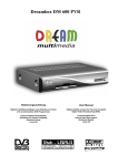 User Manual DM 600PVR - AB