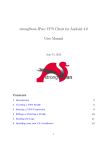 strongSwan IPsec VPN Client for Android 4.0 User Manual