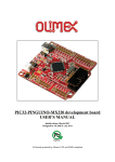 PIC32-PINGUINO-MX220 development board USER'S MANUAL