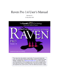 Raven Pro 1.4 User's Manual - Cornell Lab of Ornithology