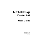 NpToNmxp Version 2.01 User Guide