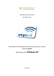 User Guide for Connecting to the University of Cyprus' wireless