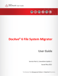File System Migration User Guide