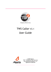 TWS Caller v3.1 User Guide