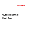 OCR Programming User's Guide