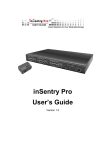 inSentry Pro User's Guide