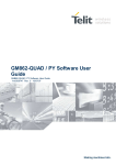 GM862-QUAD / PY Software User Guide