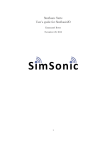 SimSonic Suite User's guide for SimSonic2D