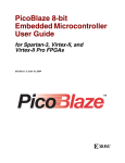 Xilinx UG129 PicoBlaze 8-bit Embedded Microcontroller User Guide