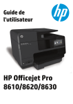 HP Officejet 8610 User Guide – FRWW