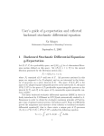 User's guide of g-expectation and reflected backward stochastic