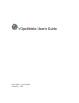 VGpsMobile User's Guide