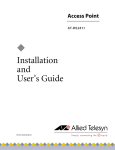 Installation and User's Guide