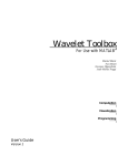 Wavelet Toolbox User's Guide