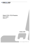 Medio P232 P233 - User Guide v1-0