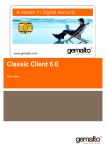 Classic Client 6.0 User Guide