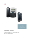 Installation du téléphone IP Cisco SPA 303