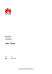 RRU3008 User guide