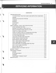 CONTENTS TROUBLESHOOTING 8- 2 Fl SYSTEM MALFUNCTION