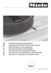 de Gebrauchsanweisung Saugroboter en Operating instructions