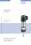 Operating Instructions Type 8222 ELEMENT