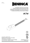 Libro istruzioni e catalogo ricambi Operating instructions and spare