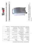 Betriebsanleitung/Operating Instructions/Notice d'utilisation