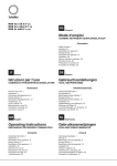 Gebrauchsanleitungen Operating Instructions Mode d'emploi