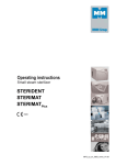 STERIDENT STERIMAT STERIMAT Operating instructions