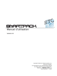 SmartPack User Manual v2.0.4 Rev A French