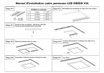 LED Panel Light Frame Installation Manual